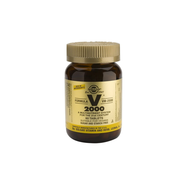 Solgar Formula VM-2000_ Πολυβιταμίνη 60 Tabs