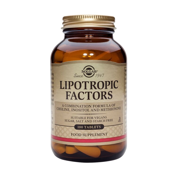 Solgar Lipotropic Factors, Απώλεια Βάρους, Μείωση Χοληστερίνης 50 Tabs