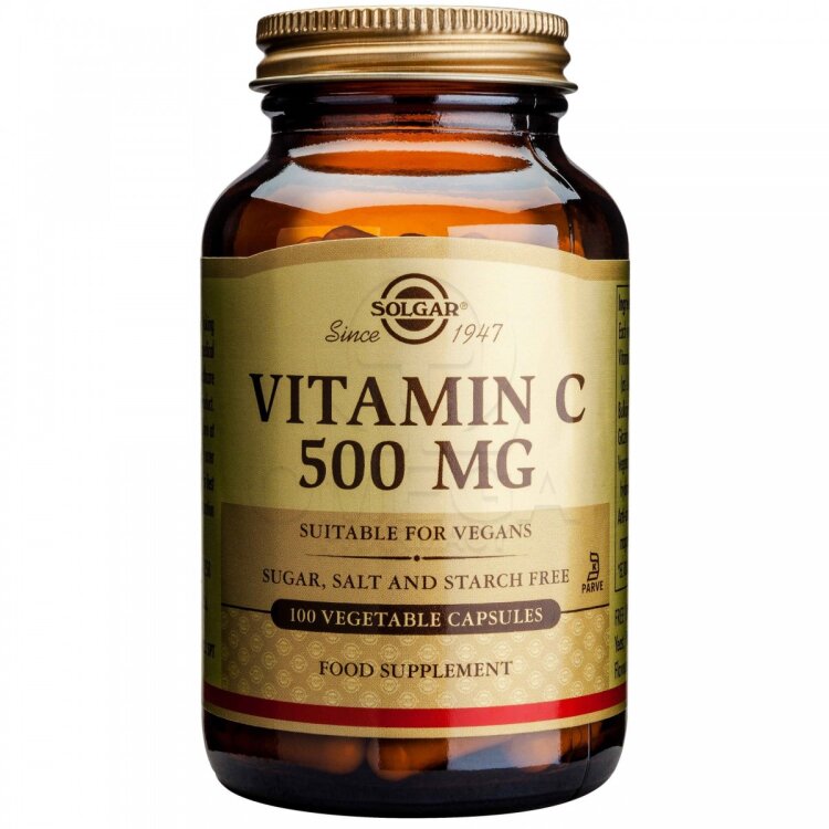 Solgar Vitamin C 500mg veg. 100 caps