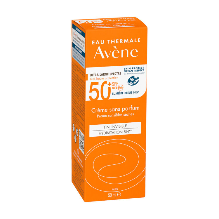 Avene Very High Protection Fragrance Free Αντηλιακή Κρέμα Προσώπου SPF50 50ml