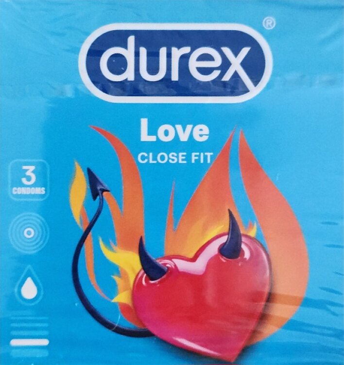 Durex Προφυλακτικά Love 3τμχ