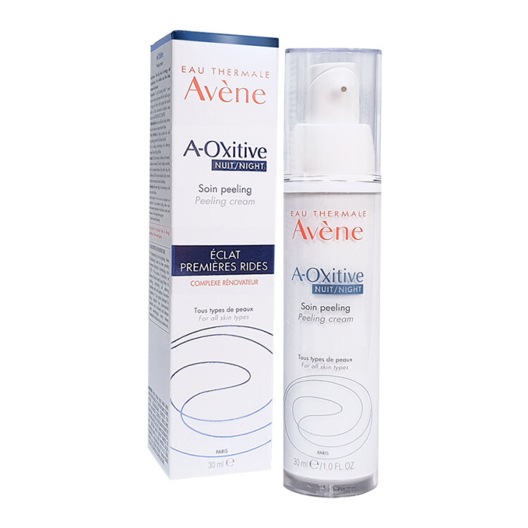 Avene A-Oxitive Κρέμα Νύχτας με Δράση Peeling για Λάμψη και Λείανση 30ml