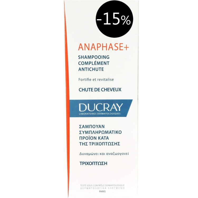 Ducray Anaphase Shampoo Σαμπουάν Κατά Της Τριχόπτωσης 200ml