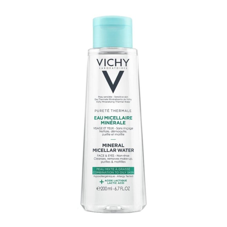 Vichy Purete Thermale Mineral Micellar Water Νερό Ντεμακιγιάζ 200ml