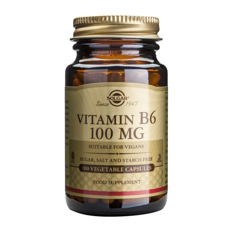 Solgar Vitamin Β6 100mg 100tabs