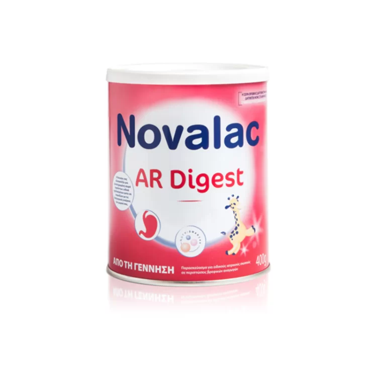 Novalac AR Digest Παρασκεύασμα σε Περιπτώσεις Βρεφικών Αναγωγών από την Γέννηση 400gr