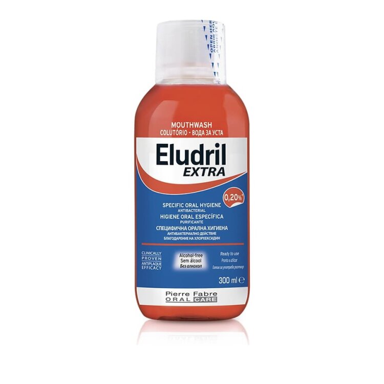 Eludril Extra 0,20% Στοματικό Διάλυμα 300ml