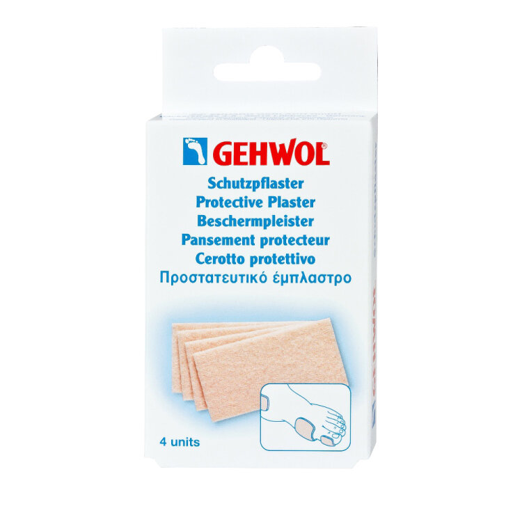 Gehwol Protective Plaster Thick, Παχύ Προστατευτικό Έμπλαστρο 4τεμάχια