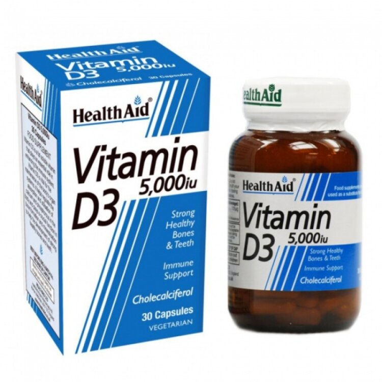 Health Αid Vitamin D3 5000iu 30tabs