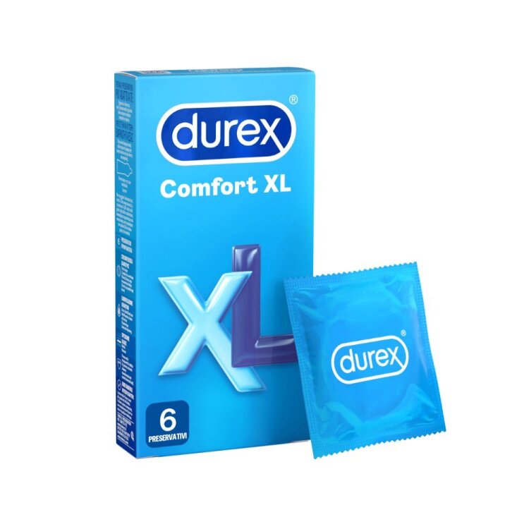 Durex Comfort Extra Large Προφυλακτικά 6τμχ