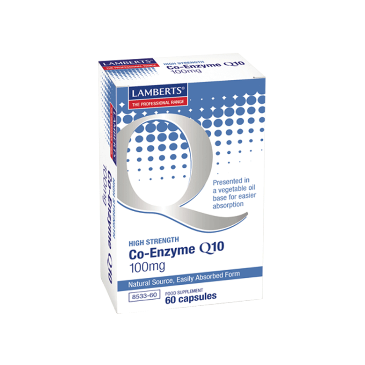 Lamberts Co-Enzyme Q10 100mg 30Caps