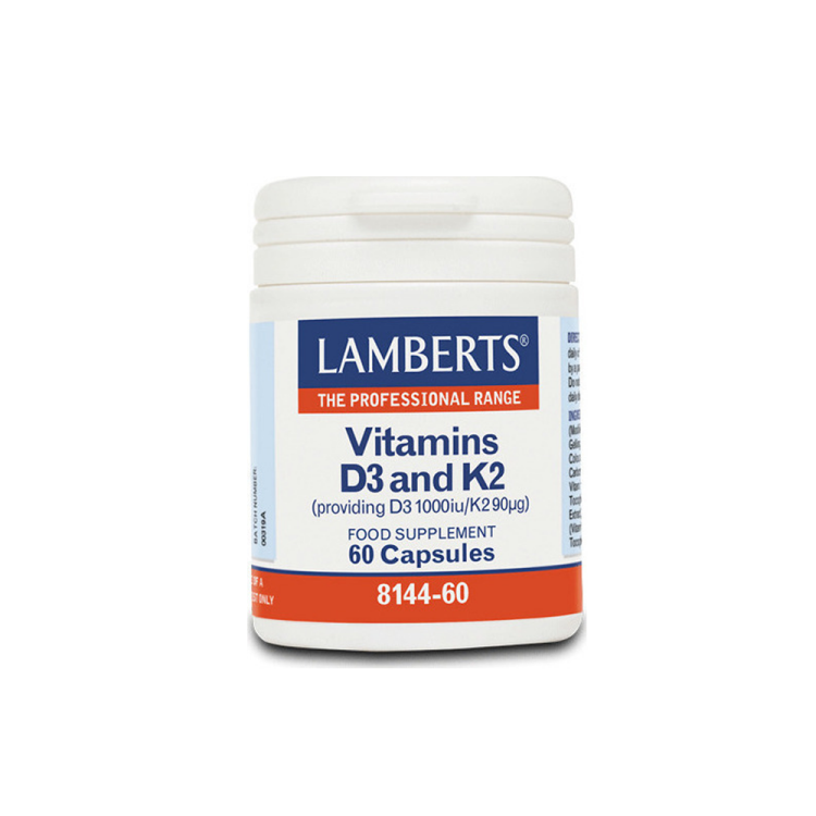 Lamberts Vitamin D3 1000iu & K2 90_g 60caps