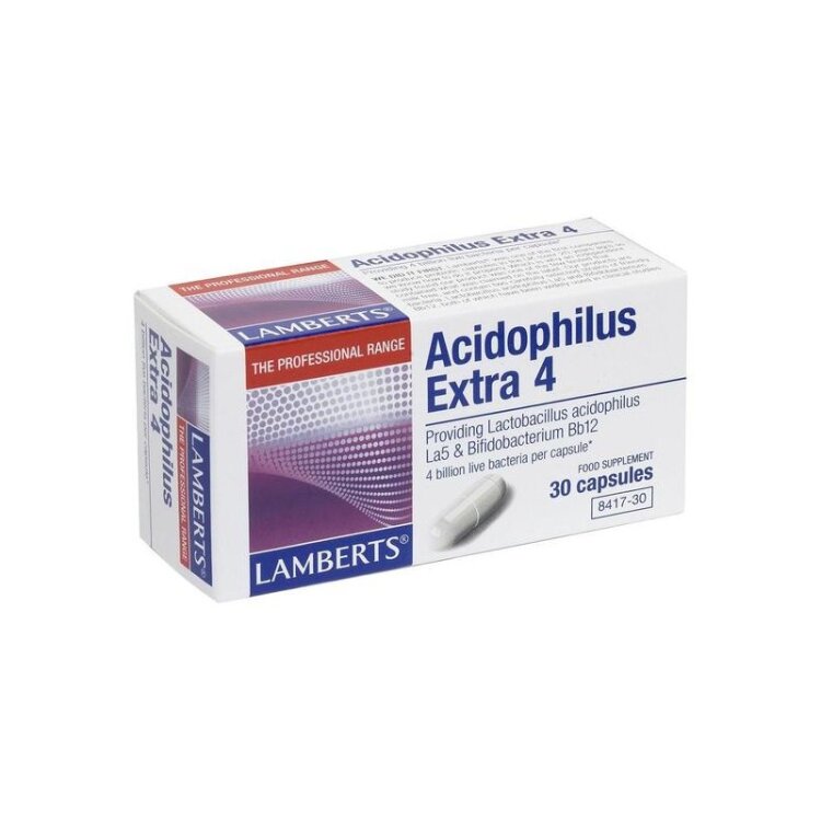 Lamberts Acidophilus Extra 4 (Milk Free) 30caps