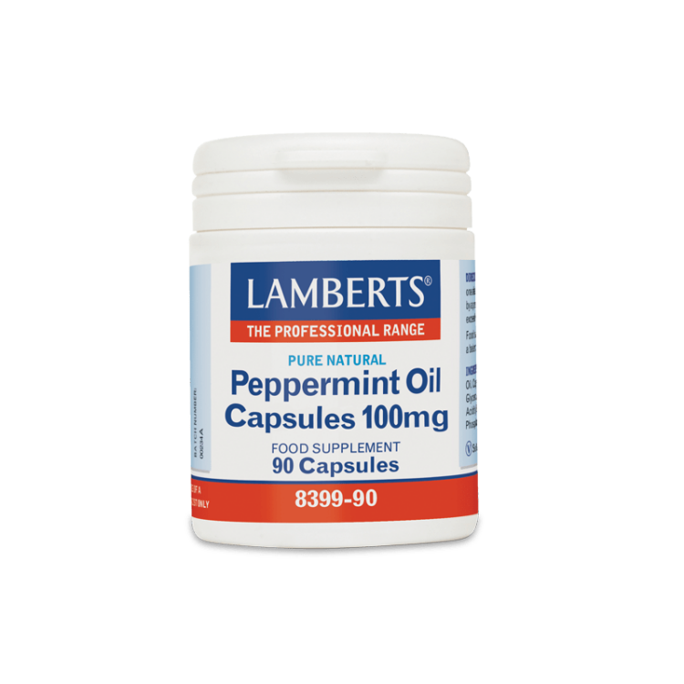 Lamberts Peppermint Oil Capsules 100mg 90caps