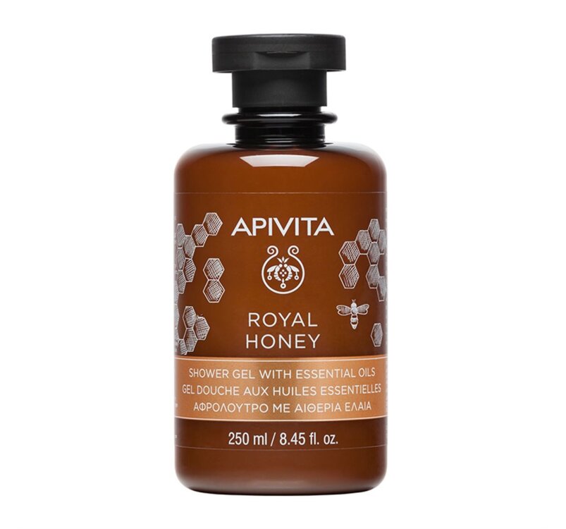 Apivita Royal Honey Κρεμώδες Aφρόλουτρο με Aιθέρια Έλαια 250ml