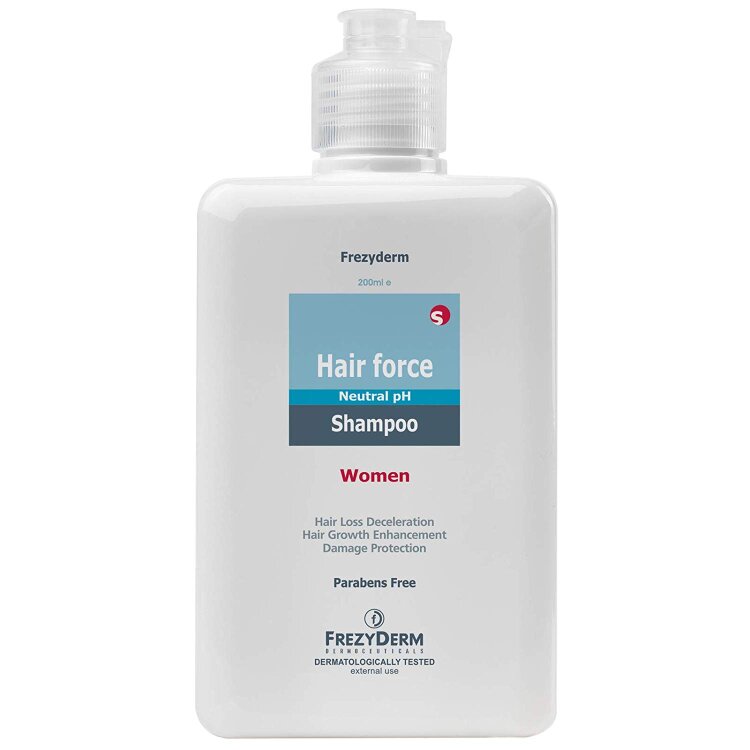 Frezyderm Hair Force Shampoo Women, Σαμπουάν για την Γυναικεία Τριχόπτωση 200ml