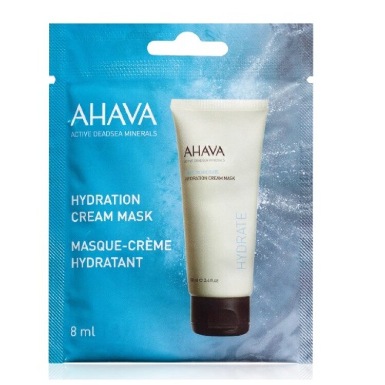 Ahava Time To Hydrate Hydration Cream Mask, Μάσκα Άμεσης Ενυδάτωσης 8ml