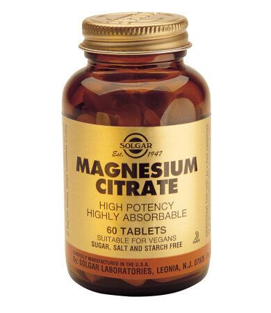 Solgar Magnesium Citrate 200mg 60 Tablets