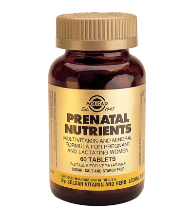 Solgar Prenatal Nutrients 60tablets