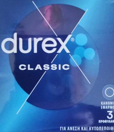 Durex Προφυλακτικά Classic 3τμχ New