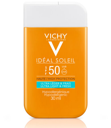 Vichy Ideal Soleil Ultra Light & Fresh SPF50 Αντηλιακή Προσώπου 30ml (Pocket Size)