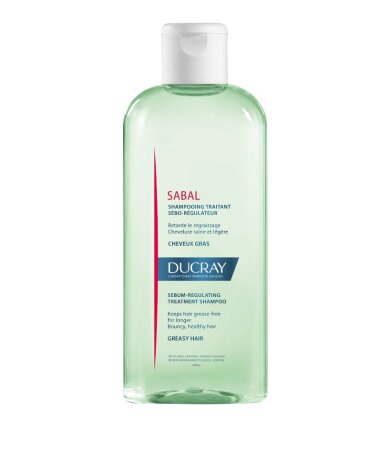 Ducray Sabal Shampooing Σμηγματορρυθμιστικό Σαμπουάν για Λιπαρά Μαλλιά & Τριχωτό 200ml