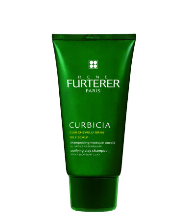 Rene Furterer Curbicia Σαμπουάν - Μάσκα Kαθαρισμού για Λιπαρά Μαλλιά με Απορροφητική Άργιλο 200ml