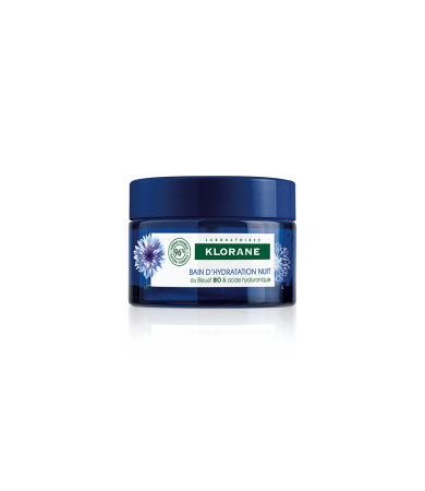 Klorane Bleuet Κρέμα Νυκτός με Φυτικό Υαλουρονικό Οξύ 50ml