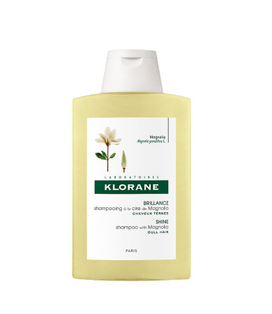 Klorane Magnolia Shine Shampoo Σαμπουάν με κερί Μανόλιας για εκτυφλωτική λάμψη 200ml