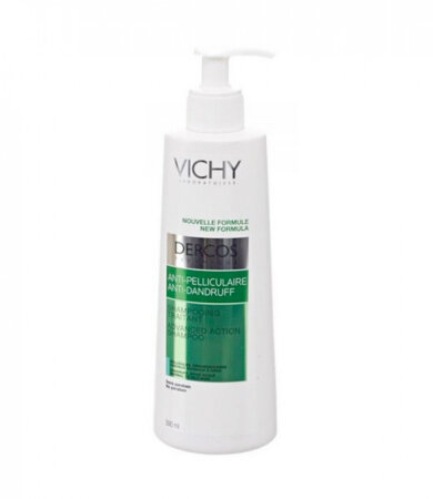 Vichy Dercos Shampoo, Αντιπιτυριδικό Σαμπουάν για Λιπαρά - Κανονικά Μαλλιά 390ml
