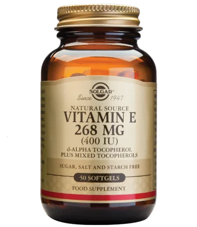 Solgar Vitamin E Natural 400IU 50softgels