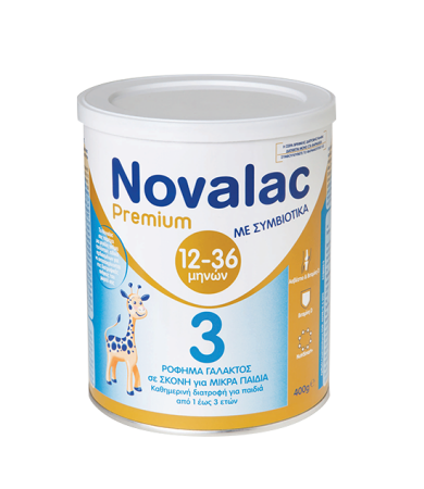 Novalac Premium 3 Γάλα 3ης Βρεφικής Ηλικίας από 1 έτους 400gr