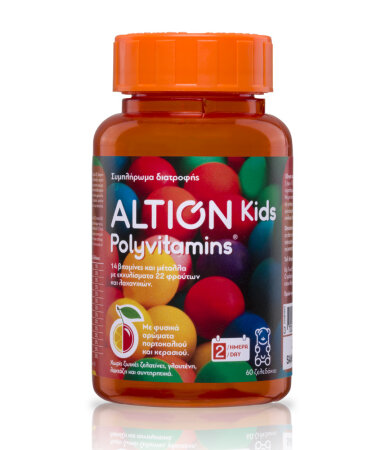 Altion Kids Polyvitamins 60 ζελεδάκια