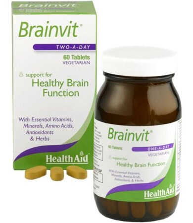 Health Aid Brainvit 60 ταμπλέτες