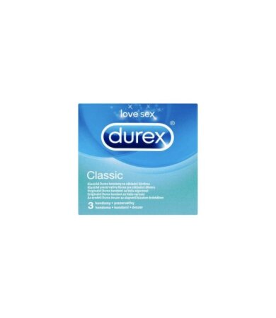 Durex Natural Plus Προφυλακτικά 3τμ - NEW CLASSIC