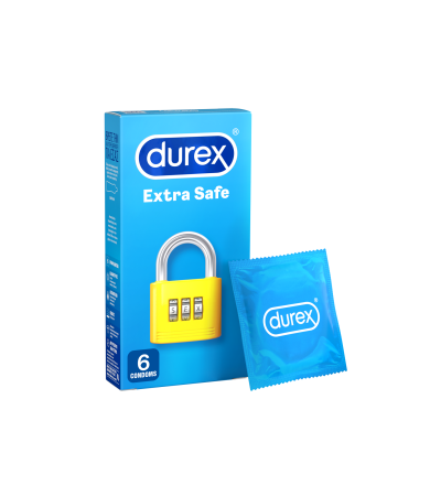 Durex Extra Safe Προφυλακτικά 6τμχ