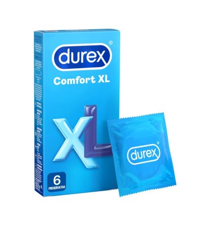 Durex Comfort Extra Large Προφυλακτικά 6τμχ
