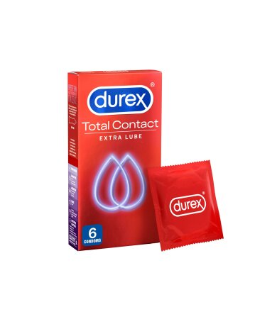 Durex Total Contact Προφυλακτικά 6τμχ