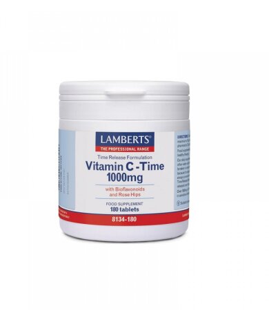 Lamberts Vitamin C Time Release 1000mg 180Tabs
