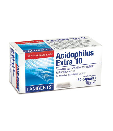 Lamberts Acidophilus Extra 10 (Milk Free) 30caps