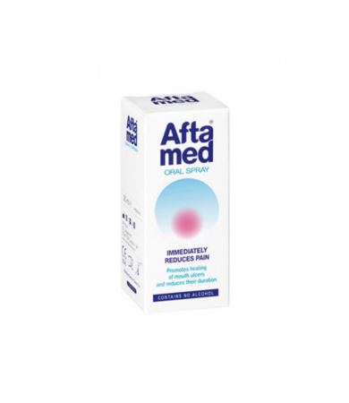 Aftamed Oral Spray για την Ανακούφιση από Στοματικά Έλκη και Άφθες 20ml