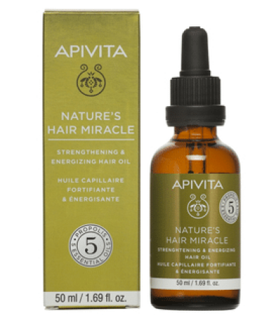 Apivita Nature Hair Miracle Λάδι Ενδυνάμωσης & Τόνωσης Για Τα Μαλλιά 50ml