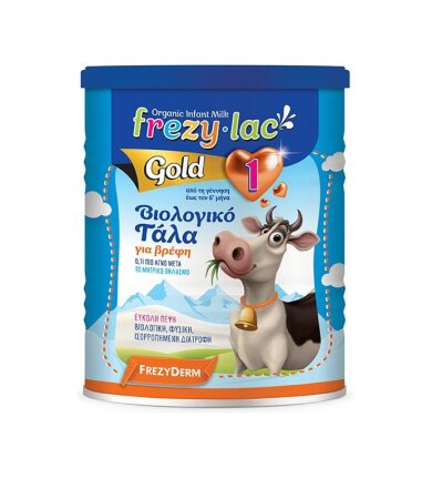 Frezylac Gold 1 Βιολογικό Γάλα σε Σκόνη έως 6 μηνών 400gr