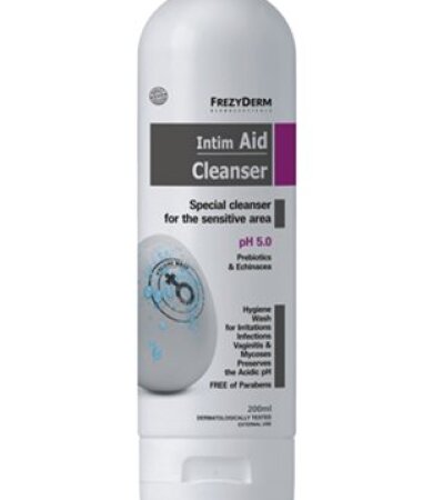Frezyderm Intim Aid Cleanser pH 5.0, Καθαριστικό Ευαίσθητης Περιοχής  200ml