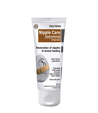 Frezyderm Nipple Care Restructuring Cream-Gel, Αποκατάστηση των Θηλών από τον Θηλασμό 40ml