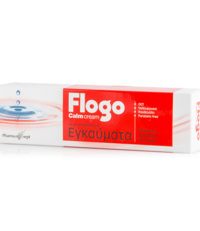 Pharmasept Flogo Calm Cream για την Ανακούφιση Παντός Τύπου Εγκαυμάτων & Ερεθισμών 50 ml
