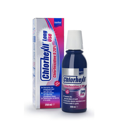 Intermed Chlorhexil 0,20% Mouthwash Long Use Στοματικό Διάλυμα 250ml