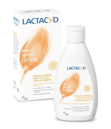 Lactacyd Intimate Washing Lotion Καθημερινή Προστασία & Φροντίδα για την Ευαίσθητη Περιοχή 300ml