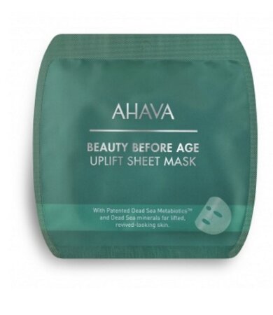 Ahava Beauty Before Age Uplift Sheet Mask, Μάσκα Προσώπου για Σύσφιξη 17gr