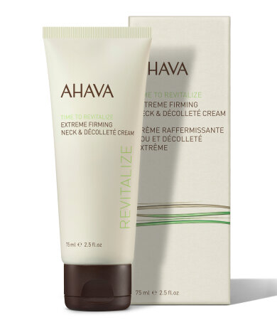 Ahava Time To Revitalize Extreme Firming Κρέμα Σύσφιξης για Λαιμό & Ντεκολτέ 75ml